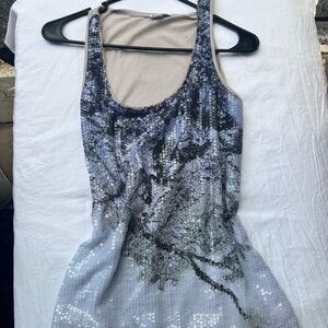 Y2K Sequin Express Tank